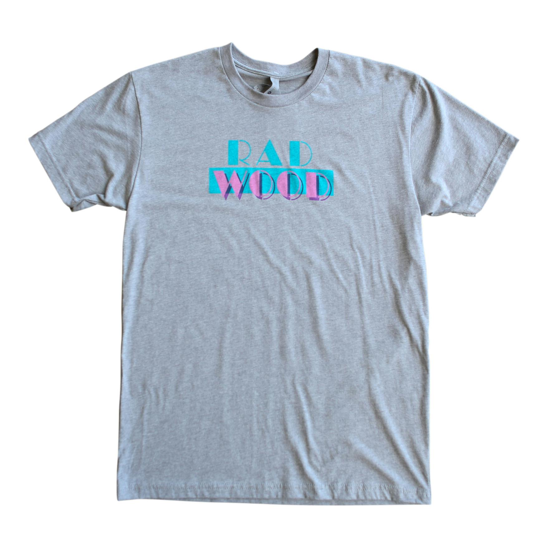 RADwood gray t-shirt RADwood gray t-shirt