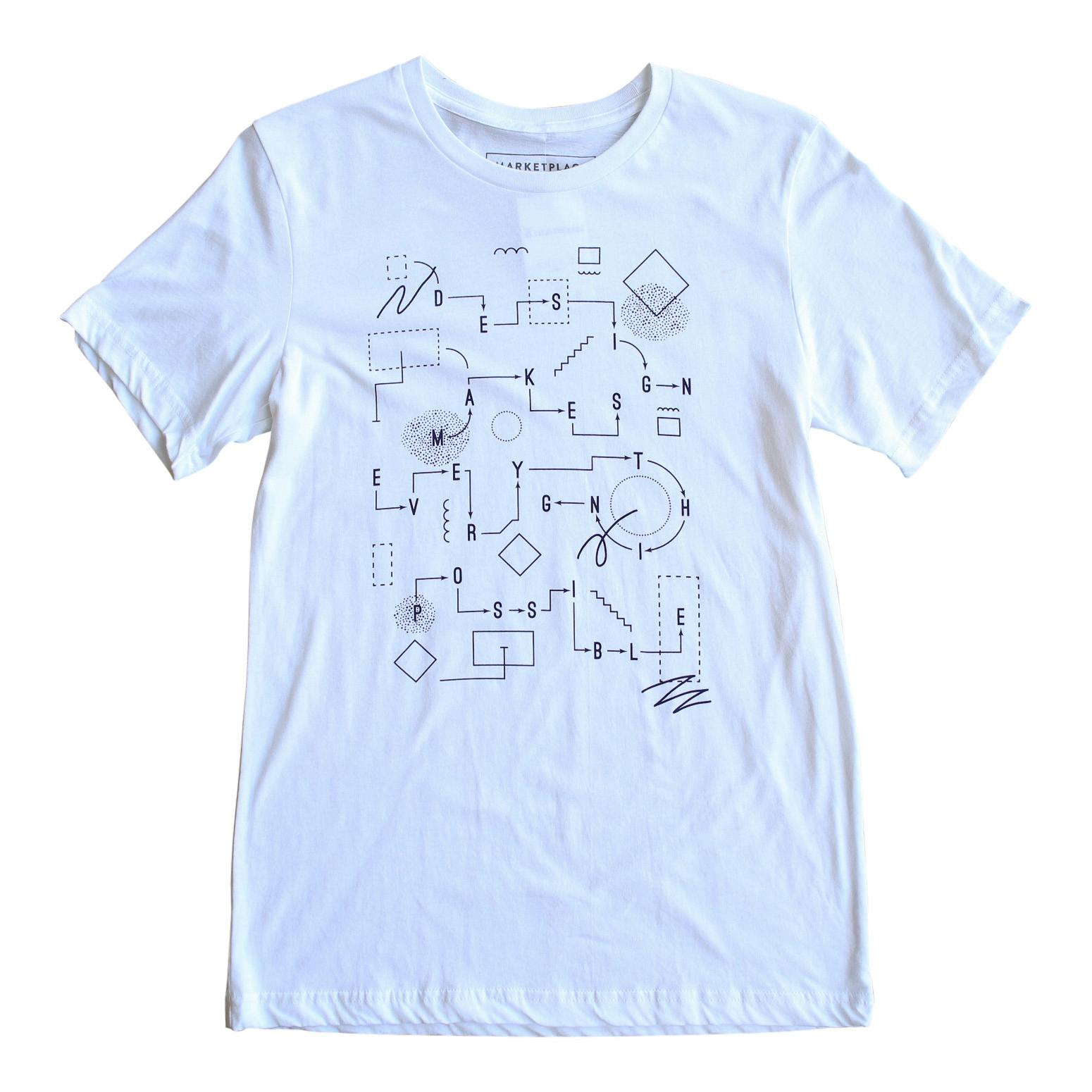 invision white t-shirt invision white t-shirt
